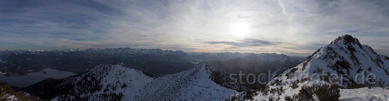 herzogstandpano.jpg - herzogstand and walchensee lake in bavaria on a winter day